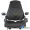 A & I Products Seat, F20 Series, Slide Track / Armrest / Headrest / Black Cloth 22" x22" x14" A-F20ST145 - alternate 2